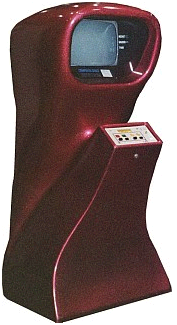 Computer Space game cabinet