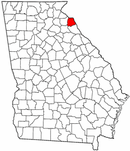 Image:Map of Georgia highlighting Hart County.png