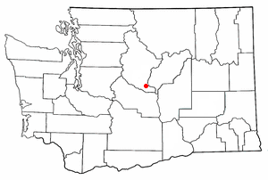Location of South Wenatchee, Washington