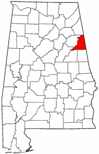 Image:Map of Alabama highlighting Cleburne County.png