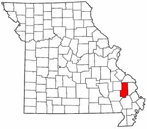 Image:Map of Missouri highlighting Bollinger County.png