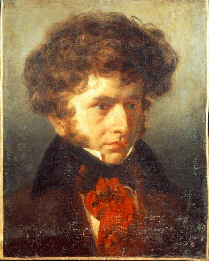 Portrait of Berlioz by Signol, 1832