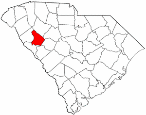 Image:Map of South Carolina highlighting Greenwood County.png
