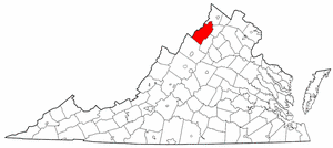 Image:Map of Virginia highlighting Shenandoah County.png