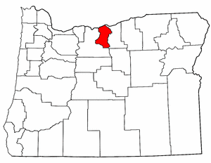 Image:Map of Oregon highlighting Sherman County.png
