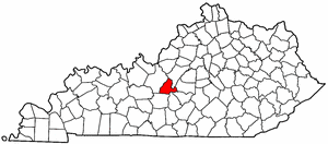 Image:Map of Kentucky highlighting Larue County.png