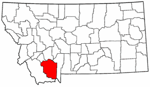 Image:Map of Montana highlighting Madison County.png