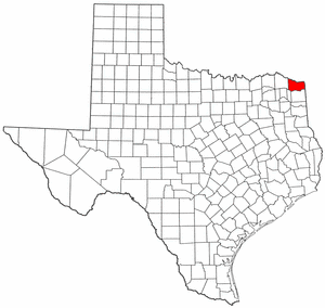 Image:Map of Texas highlighting Bowie County.png