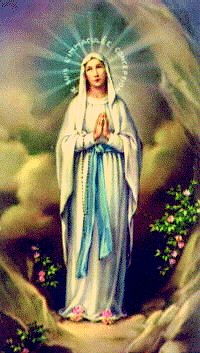 Our Lady of Lourdesfrequently displayed image commemorating Lourdes Apparition