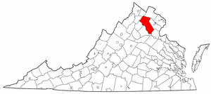 Image:Map of Virginia highlighting Fauquier County.png