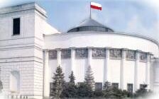 The Sejm building in .