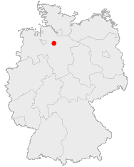 The position of Bothel in Germany
