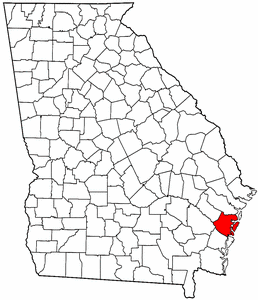 Image:Map of Georgia highlighting McIntosh County.png