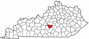 Image:Map of Kentucky highlighting Taylor County.png