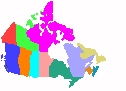 Map of Canada's Provinces