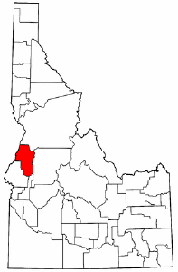 Image:Map of Idaho highlighting Adams County.png