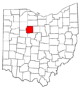Image:Map of Ohio highlighting Wyandot County.png