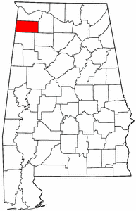 Image:Map of Alabama highlighting Franklin County.png