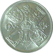 Crown reverse, 1953 and 1960.