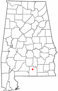 Location of Heath, Alabama