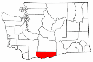 Image:Map of Washington highlighting Klickitat County.png