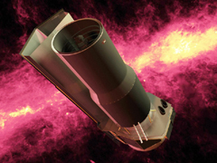 Spitzer Space Telescope artist's concept