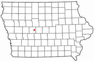 Location of Grand Junction, Iowa