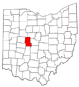 Image:Map of Ohio highlighting Union County.png