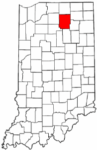 Image:Map of Indiana highlighting Kosciusko County.png