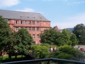 Kollegiengebude I as viewed from the library