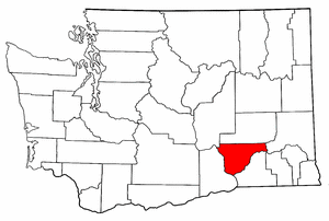 Image:Map of Washington highlighting Franklin County.png
