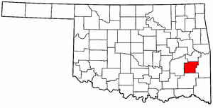 Image:Map of Oklahoma highlighting Latimer County.png