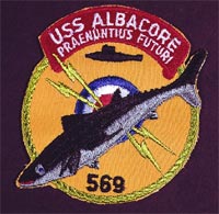Patch of the USS Albacore