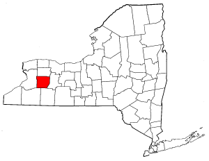 Image:Map of New York highlighting Wyoming County.png