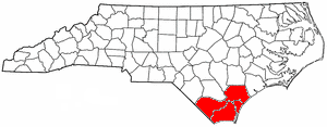Counties within the North Carolina Region O Council of Governments