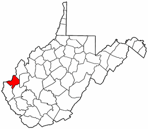 Image:Map of West Virginia highlighting Cabell County.png