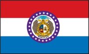 Flag of Missouri. Image provided byClassroom Clip Art (http://classroomclipart.com)