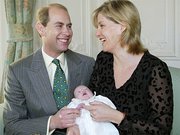 TRH The Earl and Countess of Wessex and Lady Louise Windsor