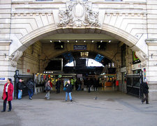 Entrance to Victoria Station