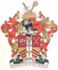 Arms of Newham London Borough Council