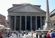 's  was built on Agrippa design. It bears the legend MAGRIPPALFCOSTERTIVMFECIT, which means Marcus Agrippa, son of Lucius, built during his third consulate
