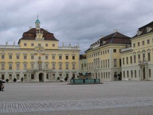 Courtyard of Ludwigsburg Palace