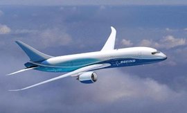 The Boeing 787 "Dreamliner" is the company's newest commercial aircraft design.
