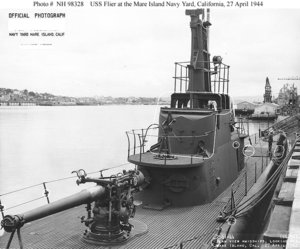 The USS Flier (SS-250).