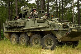 Stryker light armored vehicle