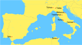 Battles of the second Punic war