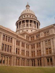 The Texas State Capitol in Austin, Texas
