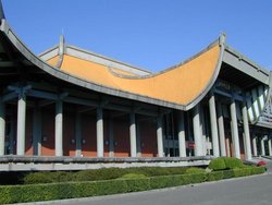 The exterior of the Sun Yat-sen Memorial Hall.