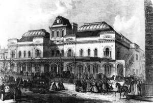 Broad Street station in 1865