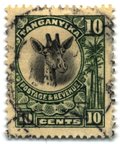 10-cent giraffe, 1925